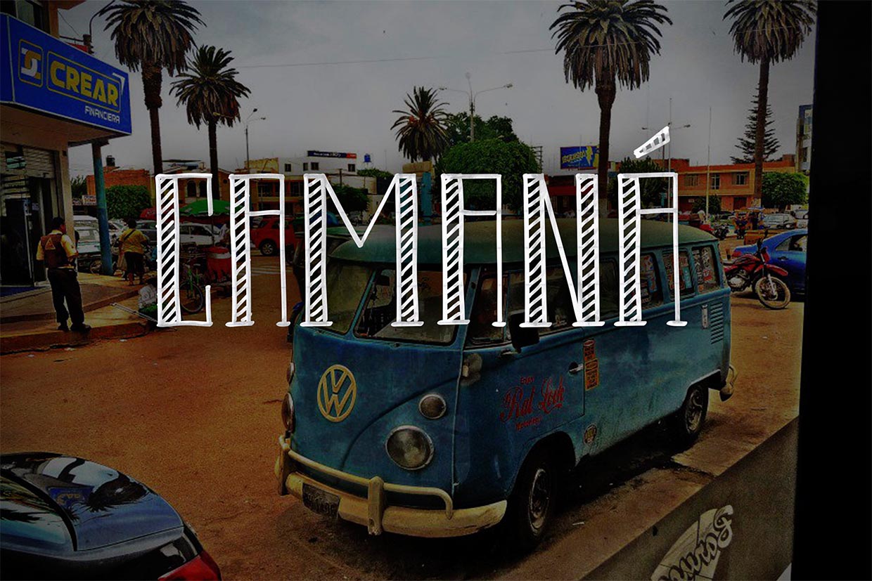 Handlettering Camaná - Peru