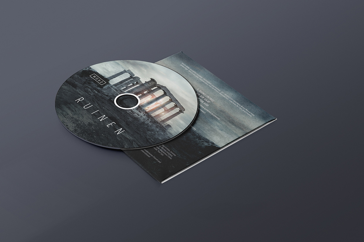 Ruinen - CD Cover für die Band WORD